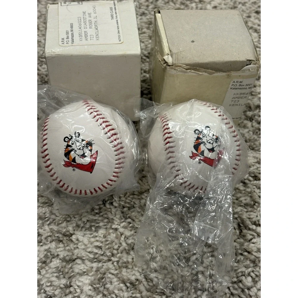 KELLOGGS TONY THE TIGER OFFICIAL RAWLINGS BASEBALL (Major League Baseball 1991)